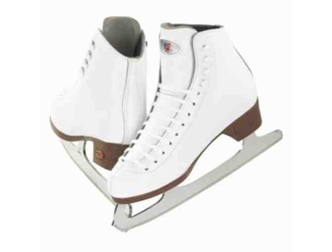 Riedell Ice Skates 121 RS Ladies Quest Onyx Blade - Size 8