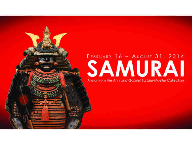Samurai Armor Exhibition: 4 Ticket Vouchers & Full-Color Catalog