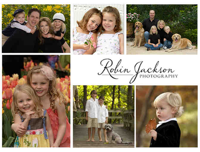 Consultation, Portrait Session, and 11x14 Family Portrait at Robin Jackson Photography