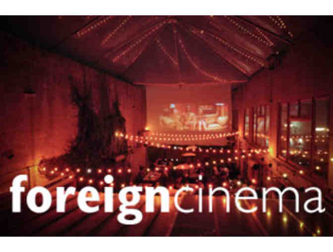 Foreign Cinema - $200 Giftcard