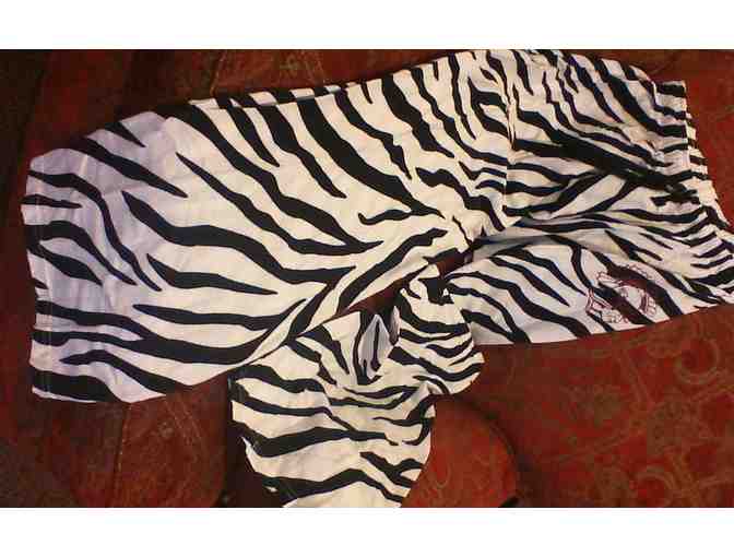 Jenks Trojan Zebra PJ Pants