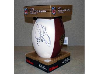 Autographed Football by Packers Tight End, Jermichael Finley