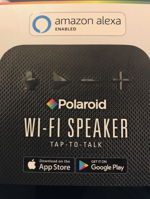 polaroid wifi speaker amazon alexa