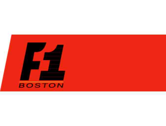 F1 Boston Racing Certificates along with dinner at Blasi's Cafe