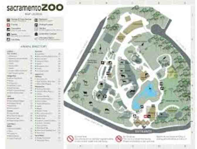 Four general admission passes to the Sacramento Zoo