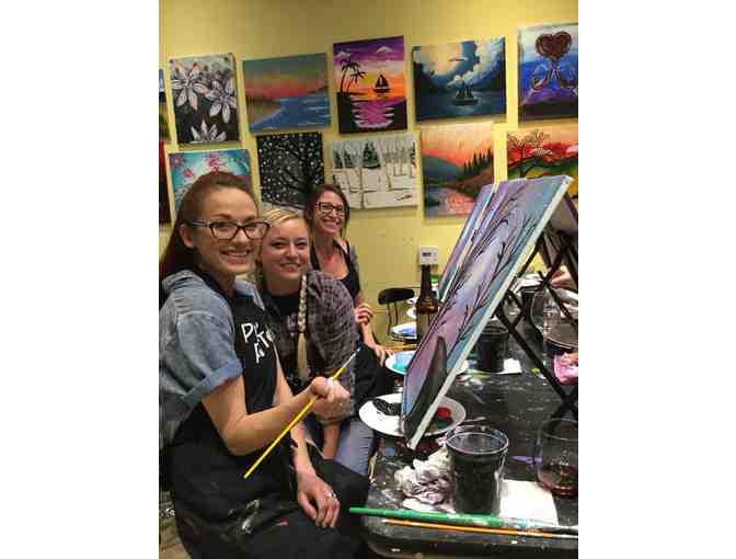 $70 Paint and Sip Gift Certificate for Encino Pinot's Palette location