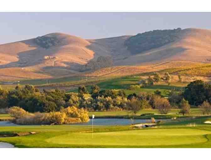 Foursome of Golf with cart at Eagle Vines Country Club