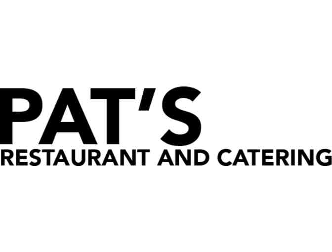 $100 Gift Certificate to Pat's Restaurant