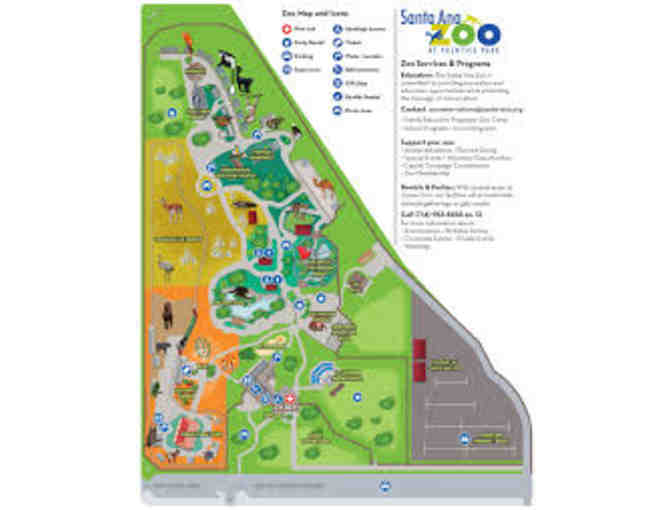 Zoo Guest Pass for 4 people to the Santa Ana Zoo - Photo 2