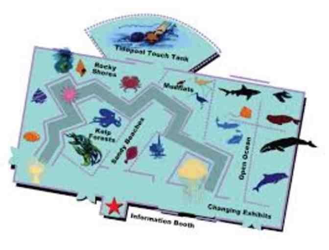 Family 4-pack of admission tickets to Cabrillo Marine Aquarium