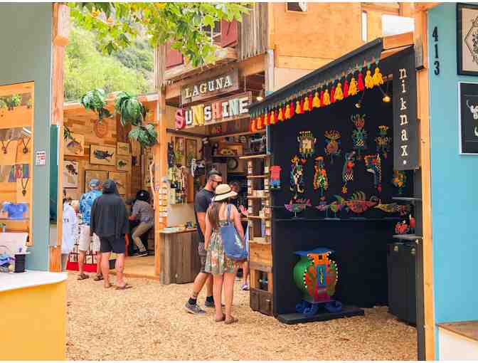 Eight (8) Admission Tickets to the 2024 Sawdust Art Festival in Laguna Beach