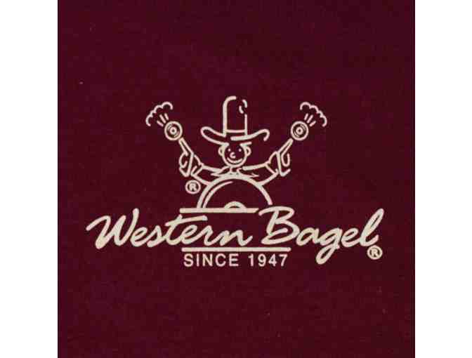 10 Certificates valid for a dozen bagels at ANY Western Bagels location - Photo 1