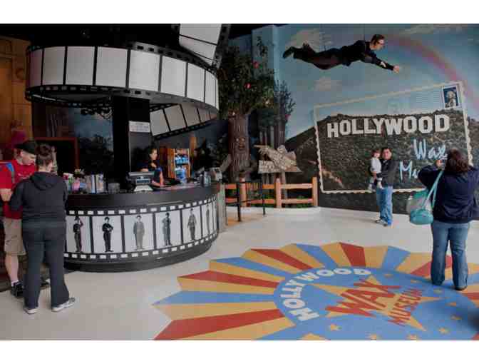 2 tickets to the Hollywood Wax Museum