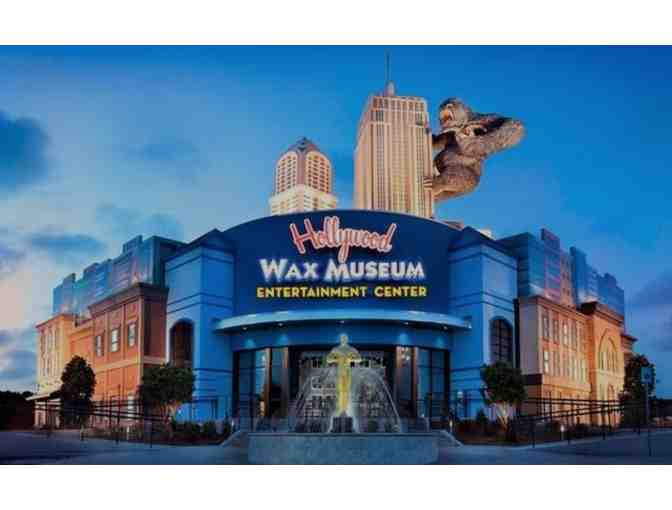 2 tickets to the Hollywood Wax Museum