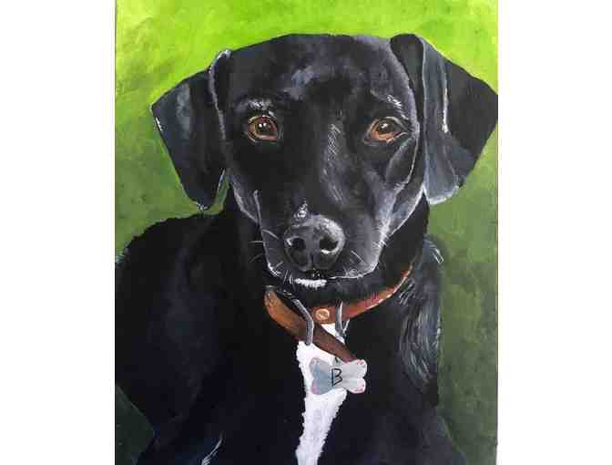 Personalized Painted Pet Portrait