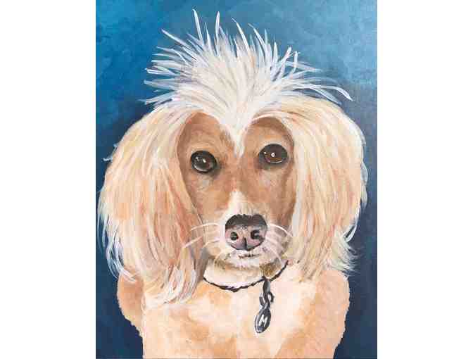 Personalized Painted Pet Portrait