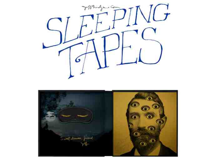 Jeff Bridges autographed Limited Edition Sleeping Tapes Gold Album
