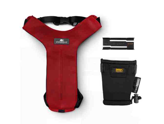 Clickit Sport Plus Car Harness (Medium) in Red #1