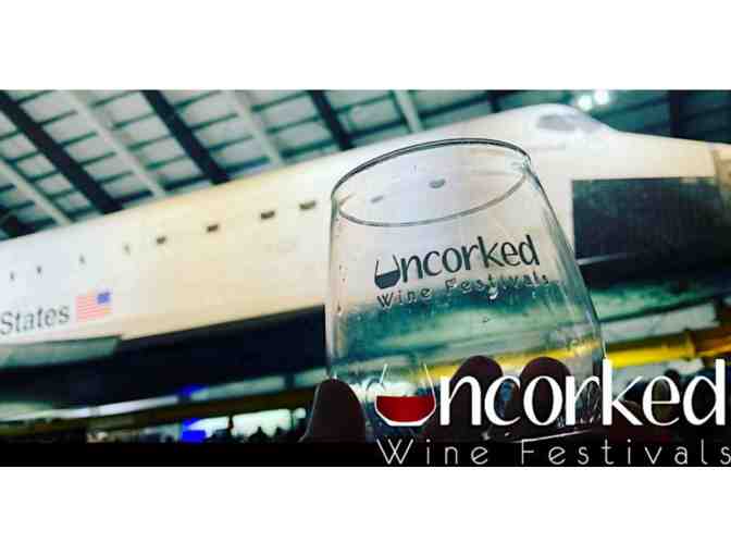 2 early admission tickets to Uncorked LA West