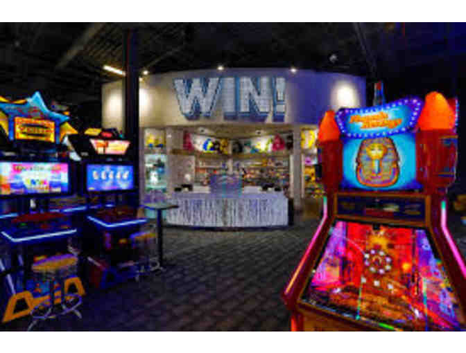 $100 in Dave and Buster's Power Cards for use at ANY location Plus Swag