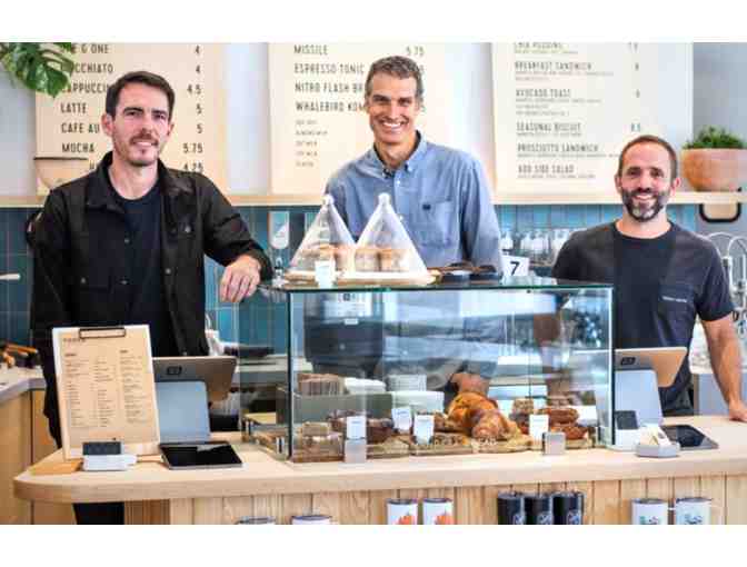 5 Bags of coffee from Verve Coffee Roasters- Streetlevel, Wilder, Buena Vista, Seabrigh