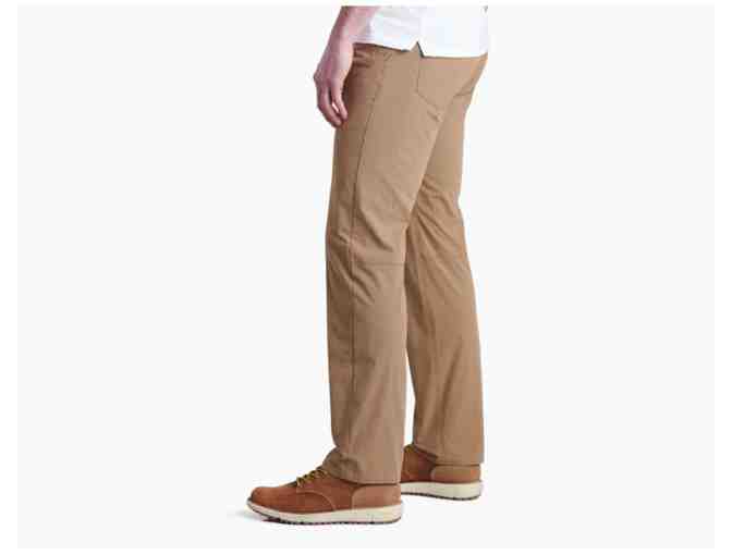 KUHL Mens Slax Pants- Desert Khaki, Size 38 x 30