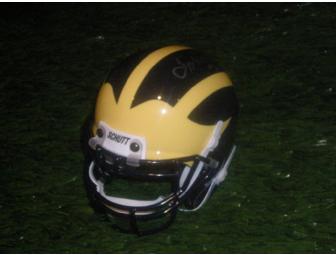 Tripp Welborne autographed Michigan mini football helmet