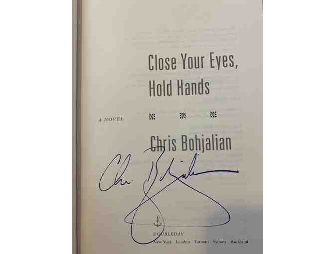 Close Your Eyes, Hold Hands Signed by Chris Bohjalian