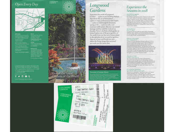 Longwood Gardens - 2 complimentary passes