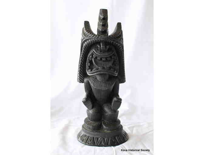 Vintage Carved Coco Joe's Tiki Statue
