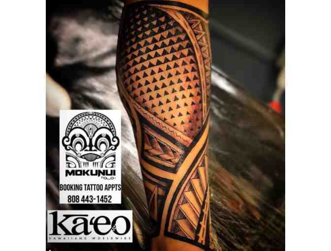 Ka'eo Hawaii Tattoo and Creative Studio $100 gift card