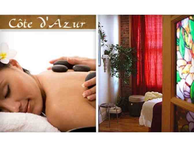 Cote d' Azur Spa: 75 minute Indigo Massage