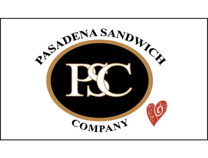 Pasadena Sandwich Company: Lunch for Two Gift Certificate