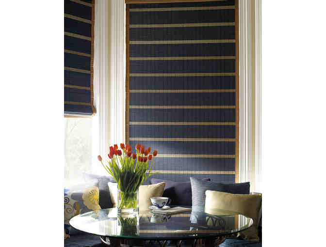 Custom Roman Shades by P & D Window Fashions