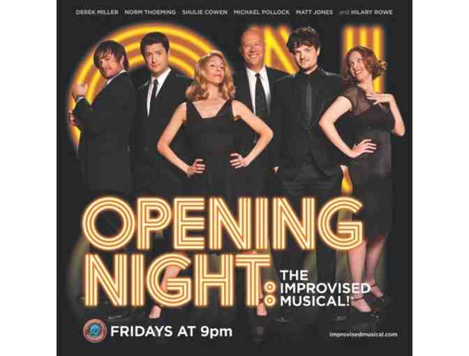 iO West Theater: 2 Tickets to 'Opening Night: The Improvised Musical!'