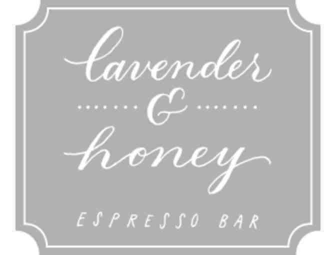 Lavender & Honey Espresso Bar: $50 Gift Card