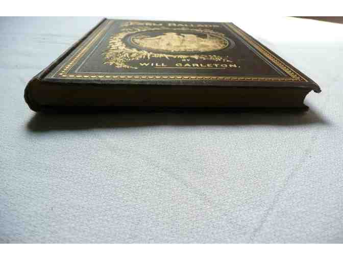 Antique book of Farm Ballads