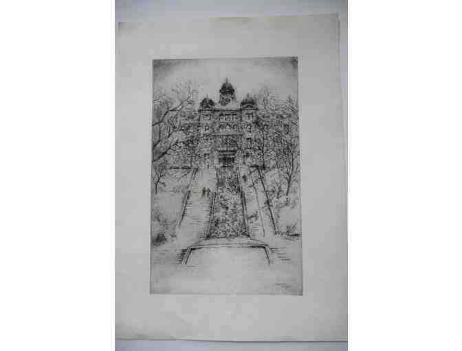 Caroline Williams Print of McMicken Hall