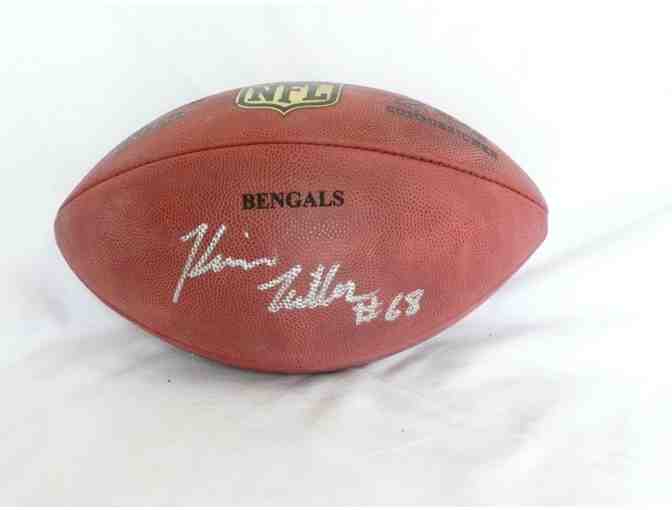 Cincinnati Bengal Guard Kevin Zeitler Autographed Bengals Football