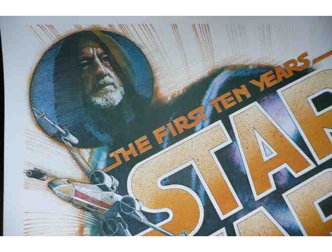 Star Wars The First Ten Years - Signed and Numbered 27'x41' Poster 2740/3000.