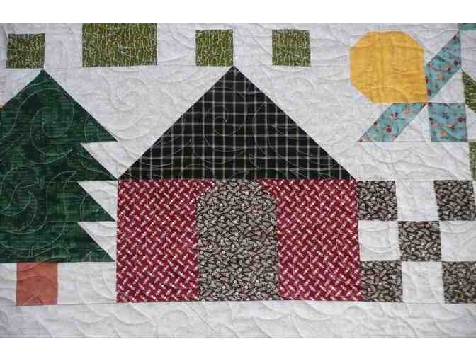 Thimbleberries Queen Size Quilt pieced by KSO Volunteer Debbie Stidham