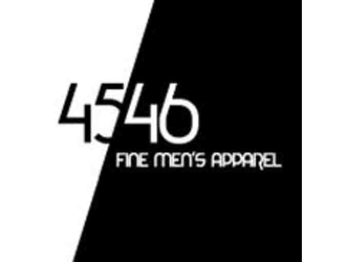 Custom-made shirt from 45/46 Fine Men's Apparel