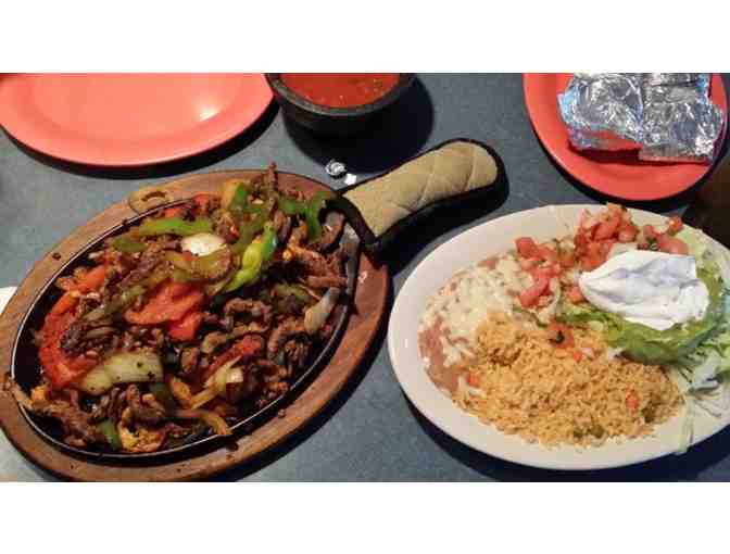 $50 to El Rio Grande Mexican Restaurant