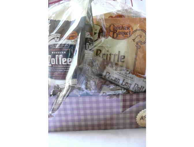 Cracker Barrel Gift Basket & Gold Card