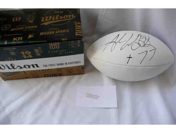 Andrew Whitworth Autographed Football