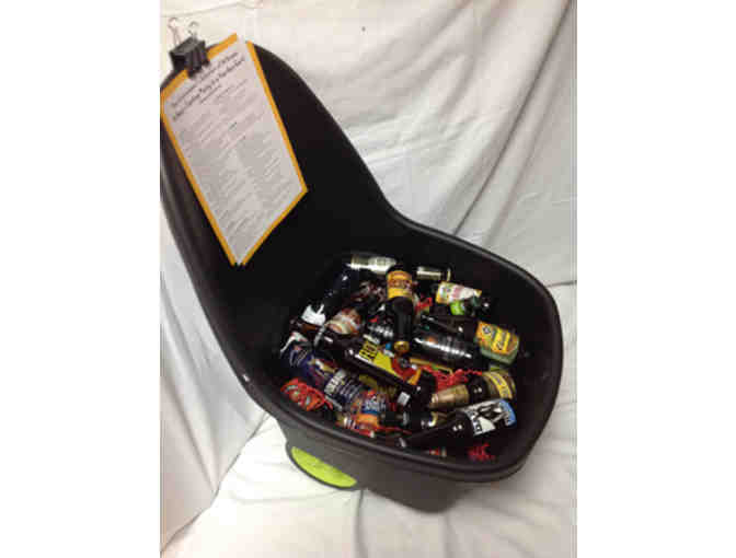 A Beer Tasting Party in a Garden Cart!