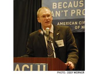 ACLU membership and a policy conversation with Executive Director, Peter Simonson