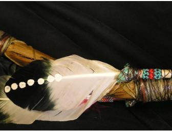 Root Drum Stick by Native Artist Darryl Hernandez