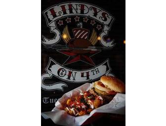 Lindy's On 4th- $25 Gift Certificate