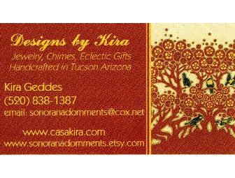 Casa Kira Designs- Retro 'Wise X' The Owl Earrings